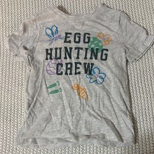 Old Navy Easter Egg Hunting Crew Shirt Size 3T